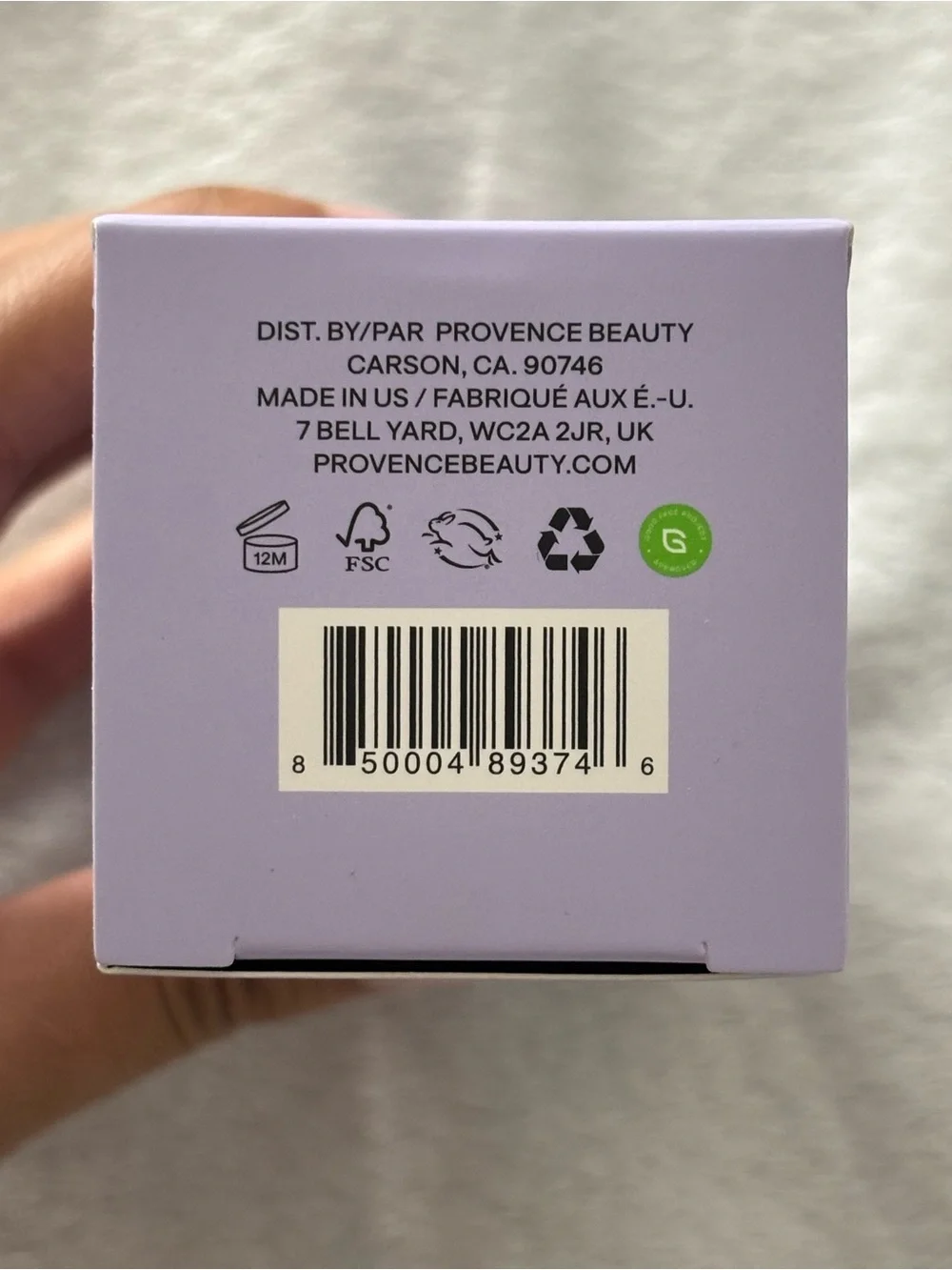 PROVENCE beauty Pore Amour Clarifying Clay Mask 3 fl oz